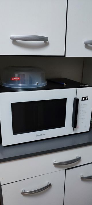 Microondas Samsung Grill 23L 800W Blanco