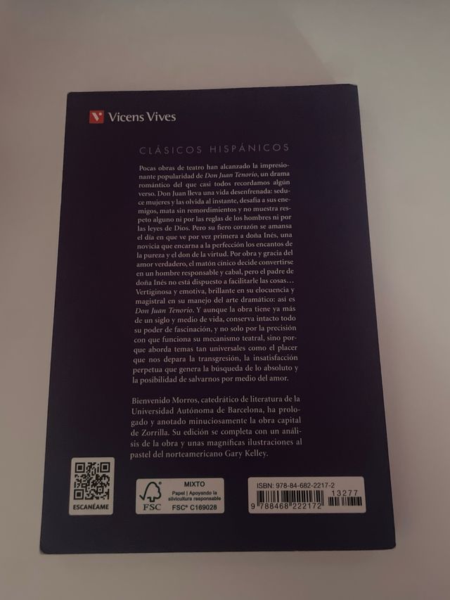 Don Juan Tenorio (clasicos Hispanicos)
