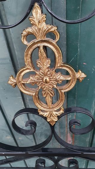 Cabecero rustico de hierro - 95 cms