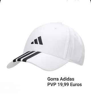 Gorra Adidas Blanca