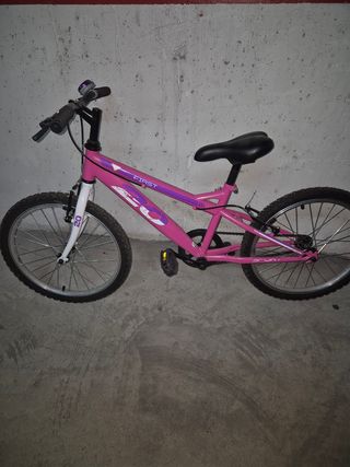 Bicicleta infantil rosa First 20