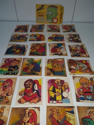 LOTE CROMOS HIPPIE MONSTERS. Dunkin