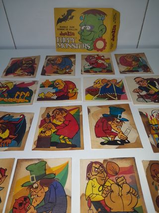 LOTE CROMOS HIPPIE MONSTERS. Dunkin