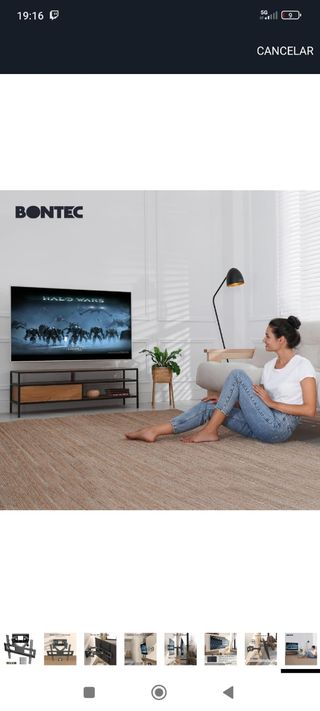 Soporte de pared para TV robusto