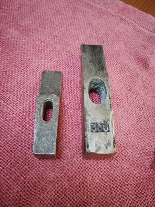 Cabezas de martillos antiguas