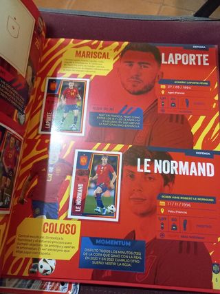 Álbum cromos fútbol España Panini