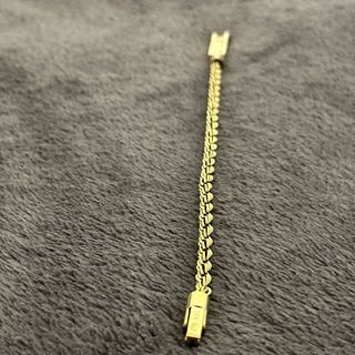 Pulsera Cordón Oro Laminado Hombre