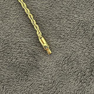 Pulsera Cordón Oro Laminado Hombre