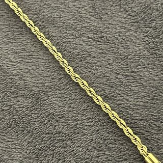 Pulsera Cordón Oro Laminado Hombre