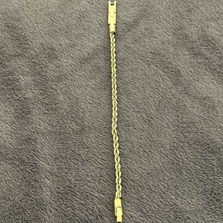 Pulsera Cordón Oro Laminado Hombre