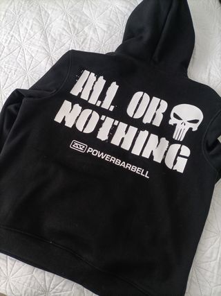 Sudadera PBS Negra Talla XXL Sin Estrenar