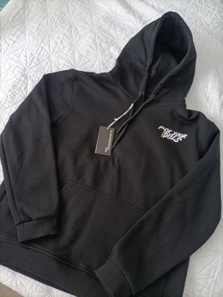 Sudadera PBS Negra Talla XXL Sin Estrenar