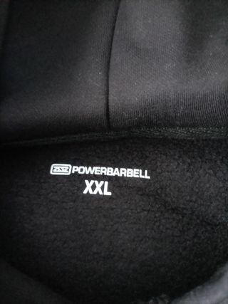 Sudadera PBS Negra Talla XXL Sin Estrenar