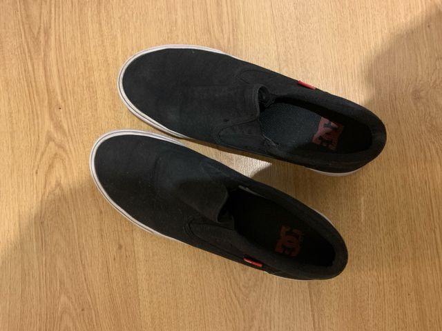 Zapatillas DC Shoes Negras Slip-On
