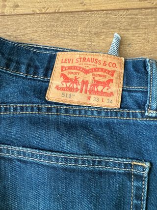 Levi's 511 Jeans Azules Talla 33x34