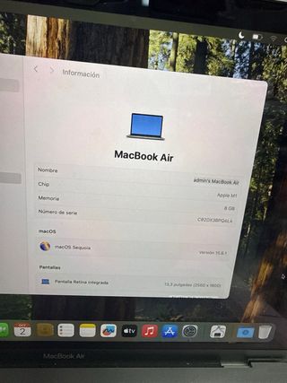 MacBook Air M1 2020 8/256GB