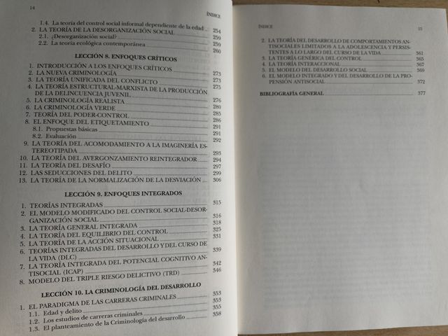 Teoría criminológica. La explicación del delito...