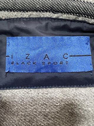 Chaqueta con capucha Izac azul