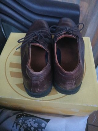 Zapatos de vestir hombre marrones talla 43