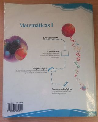 Matemáticas 1.º Bachillerato