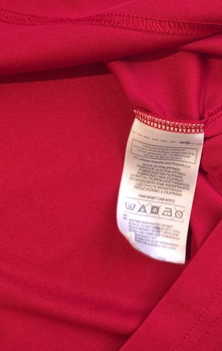 Camiseta Adidas Roja con Logo Blanco Ref-31400