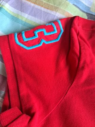 Polo de mujer de U.S. Polo Assn. Rojo