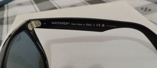 Gafas Ray-Ban Wayfarer P Negras. Perfecto estado.