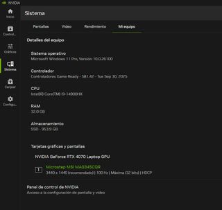 Portátil Gaming HP OMEN 16" i9 RTX 4070