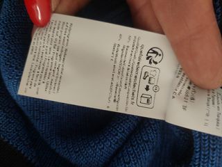 Jersey lana Boss azul 