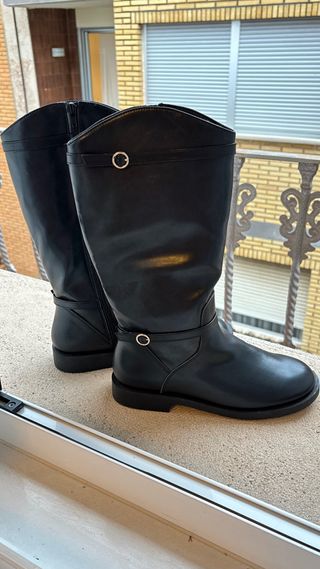 Botas Zara niña negras