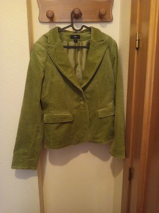 Blazer H&M Verde Talla 46