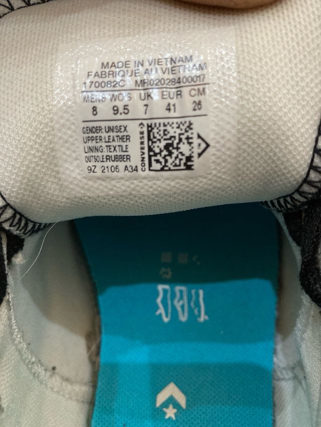 Zapatillas Converse All Star Negras