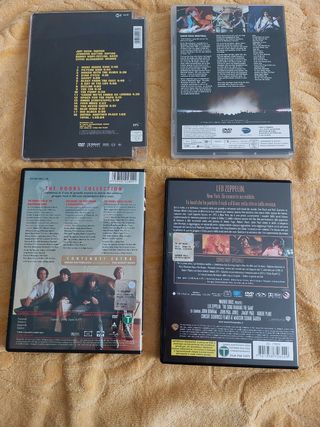 Lotto 4 DVD: Jeff Beck, Queen, Doors, Led Zeppelin