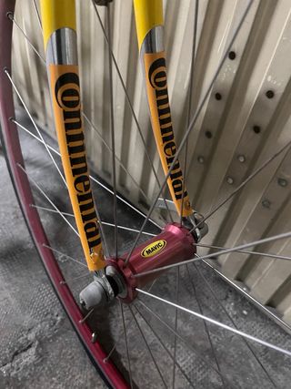 Bicicleta Fausto Coppi Amarilla
