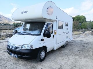 Autocaravana Fiat ducato 2007 con 146321klm COC Ok