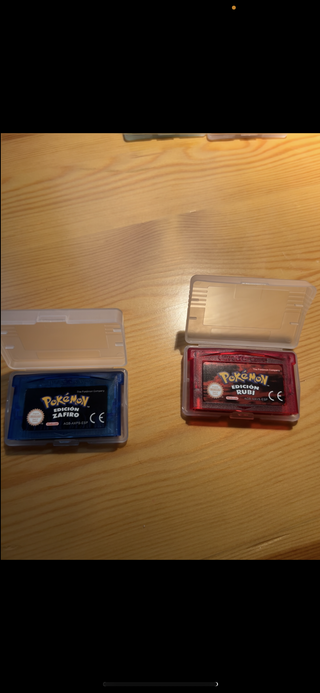 Pokémon Rubí y Zafiro GBA (Edición Española)