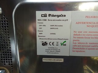 Microondas INOX Y ESPEJO