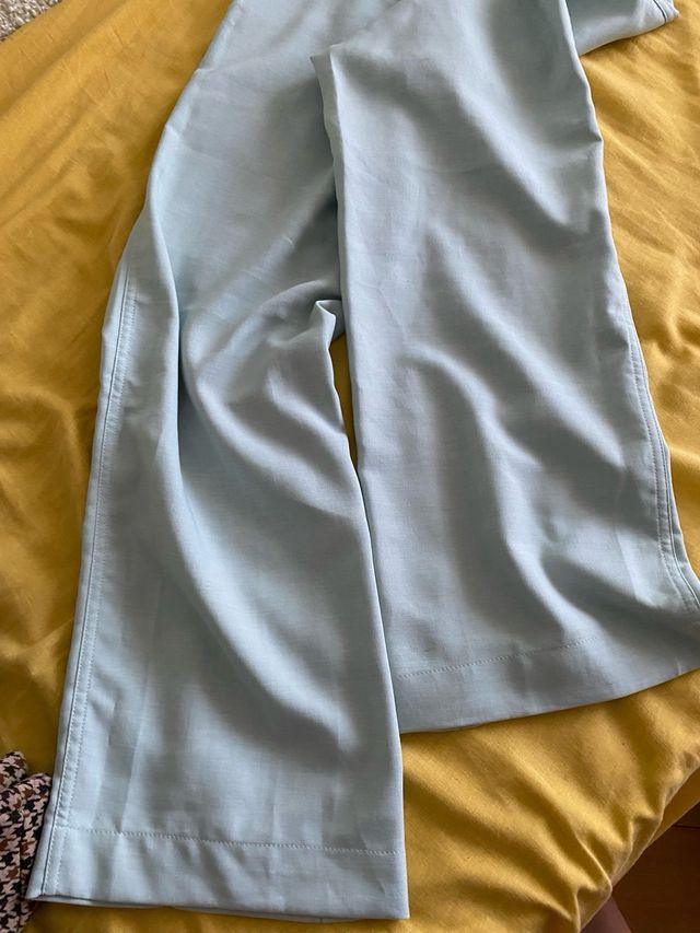 Pantalón de vestir verde azulado