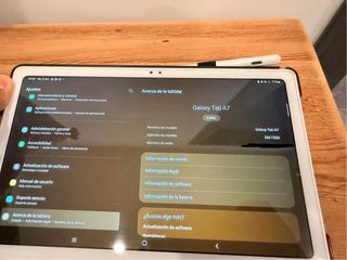 Samsung Galaxy Tab A7 con teclado