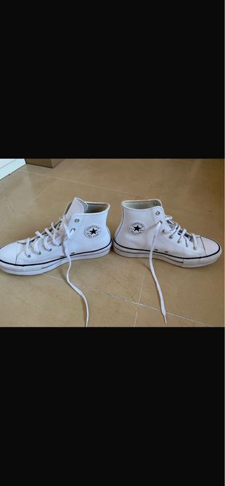 Converse Blancas Piel