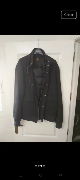Abrigo paño Carhartt hombre