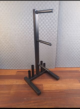 Soporte para discos de pesas 28 y 30 mm decathlon