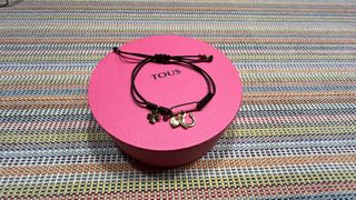 Pulsera Tous Plata Chapada Cordón marrón