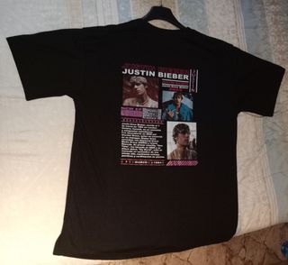 Camiseta Justin Bieber 2025