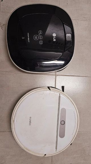 2 Robots Aspiradores LG Hom-Bot y Eureka