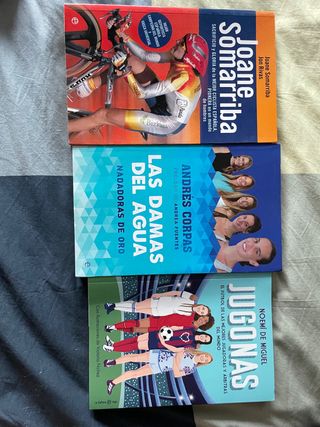 pack libros deporte femenino