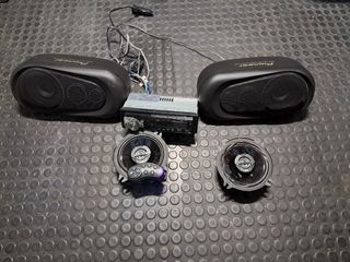 Altavoces JVC y Pioneer