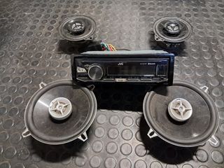 Altavoces JVC y Pioneer