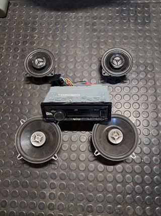 Altavoces JVC y Pioneer