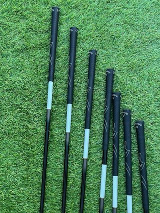 Palos golf Callaway Warbird 5-9, PW, SW regular 
